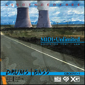サンプリングCD/CD-ROM「MIDI UNLIMITED1 DRUM | BASS」