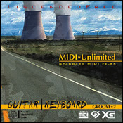 サンプリングCD/CD-ROM「MIDI UNLIMITED GUITAR | KEYBOARD」